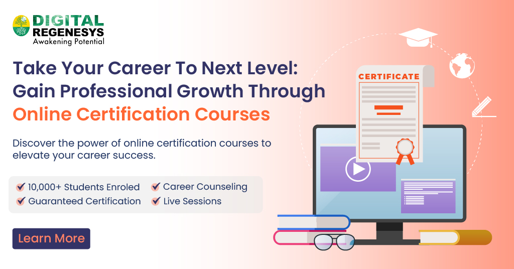 Online Certification Course - Digital Regenesys